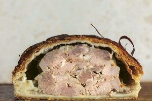 Pork and calf lorraine pâté