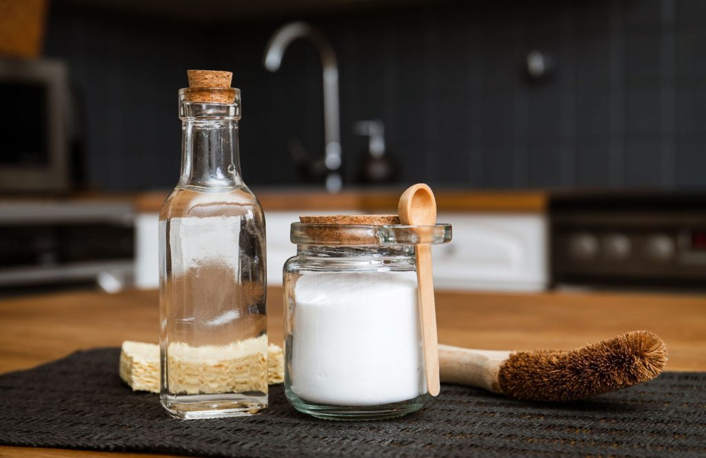 Why is white vinegar still advised to clean the kitchen?

