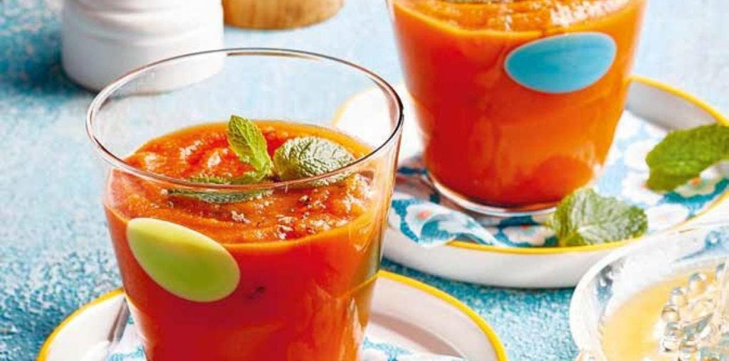 Carrot gaspacho


