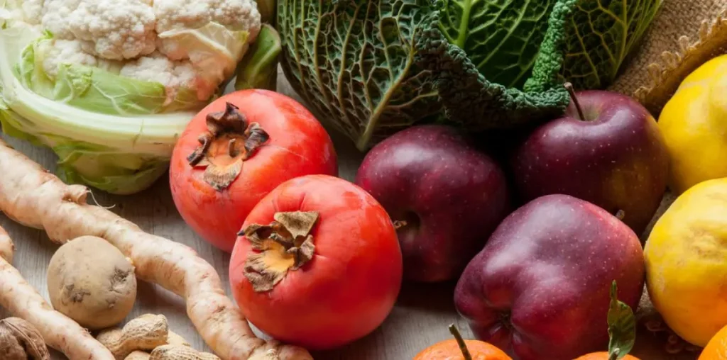 February fruits and vegetables


