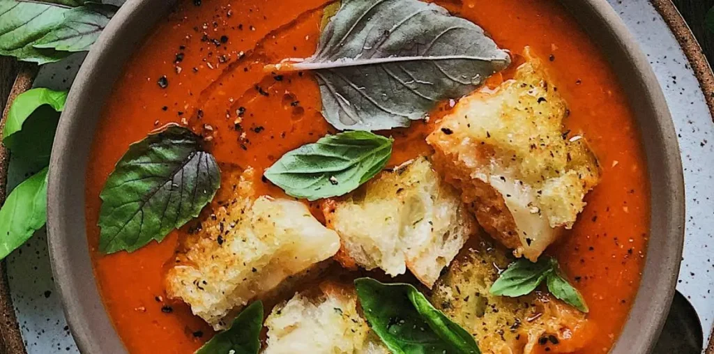 Tomato and bread soup


