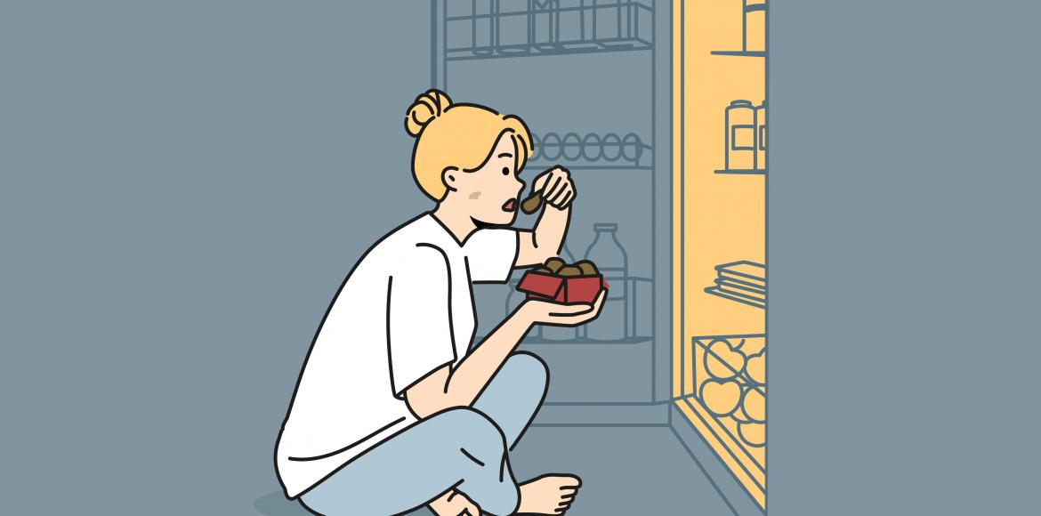 Depression: carbohydrate cravings more frequent