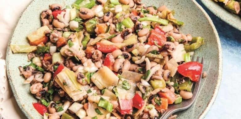 Cowpea bean salad


