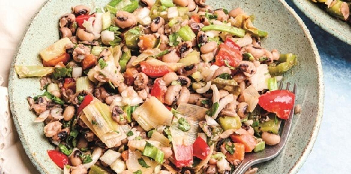 Cowpea bean salad