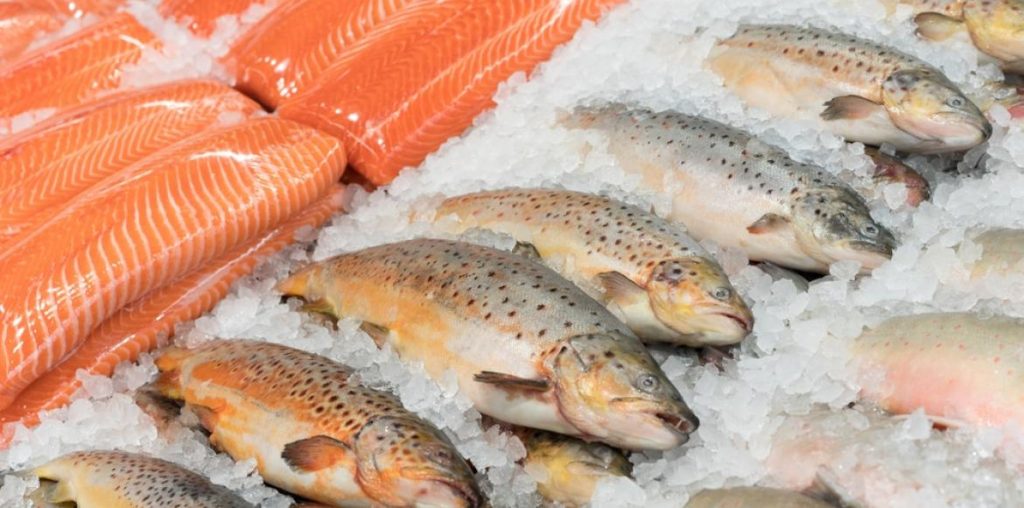 Risk of exposure to PFAS when eating seafood


