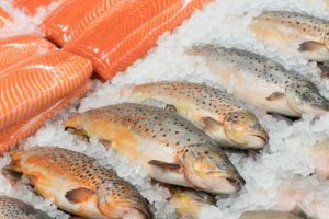 Risk of exposure to PFAS when eating seafood