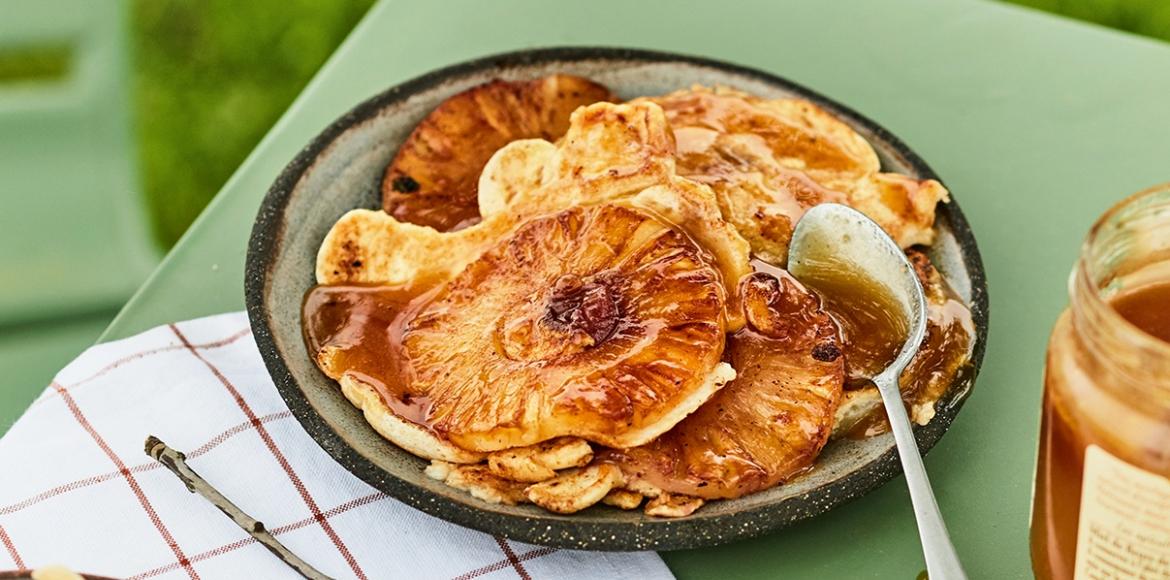 Pineapple pancakes