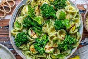 Orecchiette and broccoli Bimi