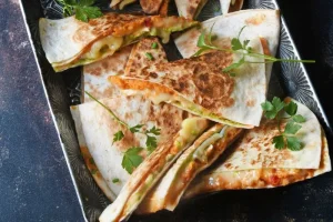 Quesadillas with Brie de Meaux AOP