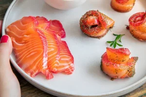 Salmon gravlax with timur, the extremely simple recipe